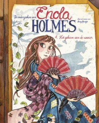 Enola Holmes 4 Het geheim van de waaier