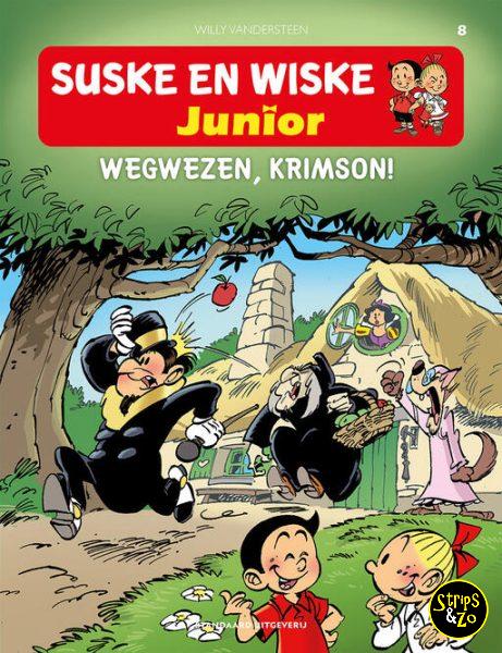 Suske en Wiske Junior 8 Wegwezen Krimson