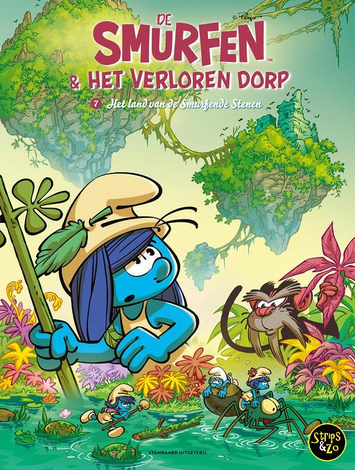 Smurfen en het Verloren Dorp 7, de - Het land van de Smurfende stenen