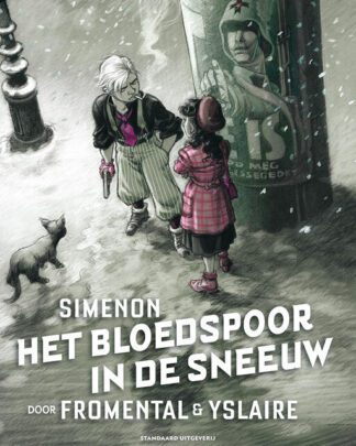 Het bloedspoor in de sneeuw