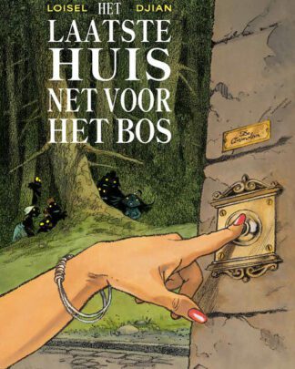 Het laatste huis net voor het bos (zwart/wit)