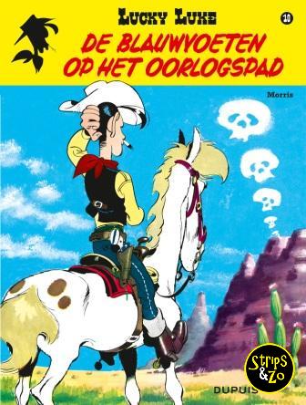 lucky luke 10 De blauwvoeten op oorlogspad