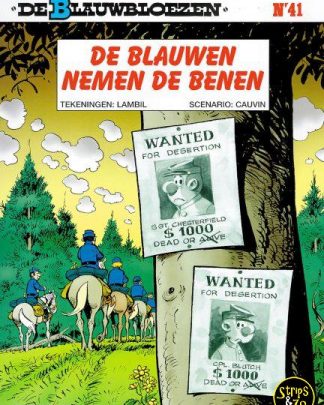 Blauwbloezen 41 De blauwen nemen de benen