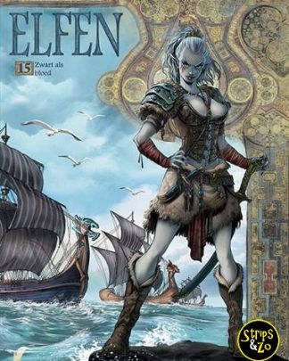 Elfen 15 Zwart als bloed