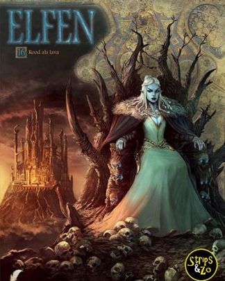 Elfen 16 Rood als lava