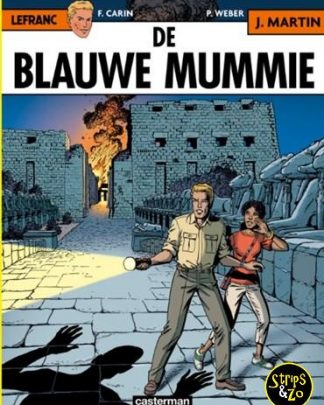 Lefranc 18 - De blauwe mummie