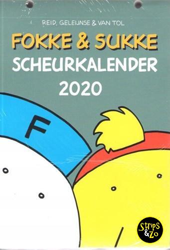fokke sukker scheurkalender2020