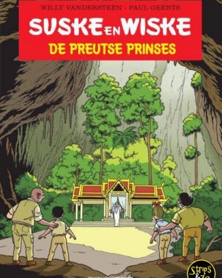 Suske en Wiske De preutse prinses luxe op groot formaat scaled