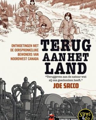 terug aan het land Joe Sacco