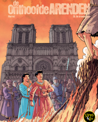 DE ONTHOOFDE ARENDEN 28 De brandstapel