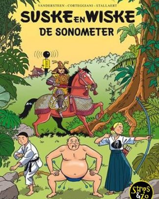 suske en wiske de sonometer luxe groot formaat