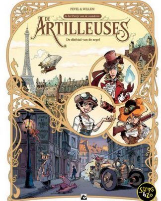 De Artilleuses 1 De diefstal van het zegel