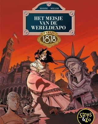 Het meisje van de Wereldexpo 3 Parijs 1878