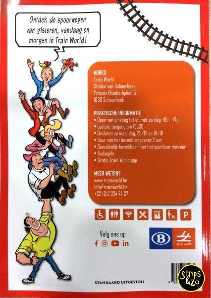 Suske en Wiske de fluitende olifant trainwordl editie