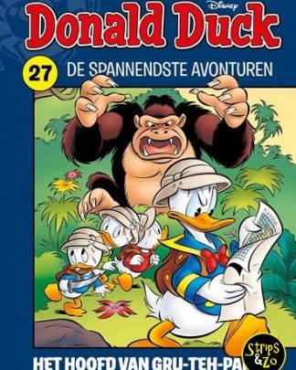 Donald Duck Spannendste avonturen 27 Het hoofd van Gru Teh Pap