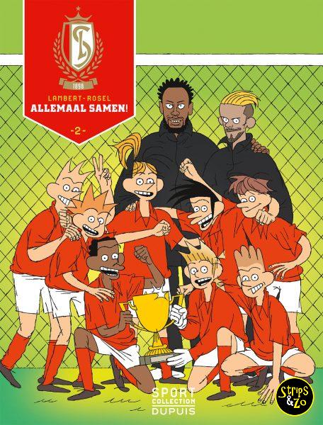 Voetbalcollectie Standard Luik 2 Allemaal samen