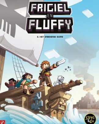 Frigiel en Fluffy 5 Het onbekende eiland