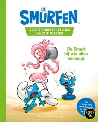 Eerste stripverhaaltjes om zelf te lezen 2 De Smurf bij wie alles misloopt