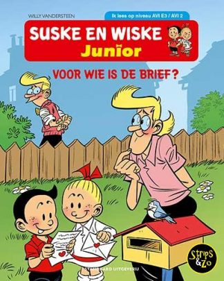 Suske en Wiske Junior AVI E3 2 Voor wie is de brief