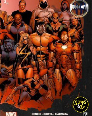 House of M 3 Alternatieve cover 1