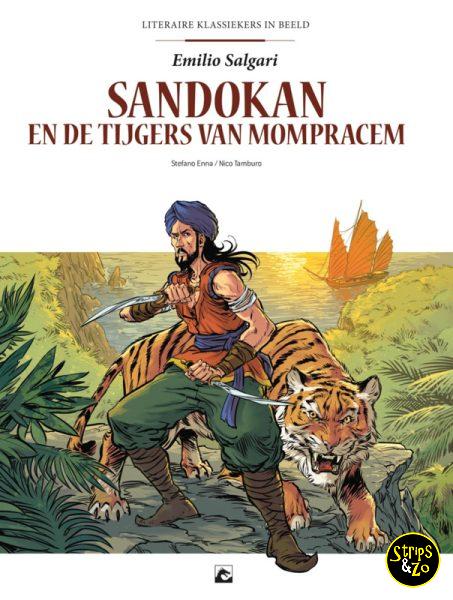 Grote klassiekers uit de literatuur in strips 2 Sandokan