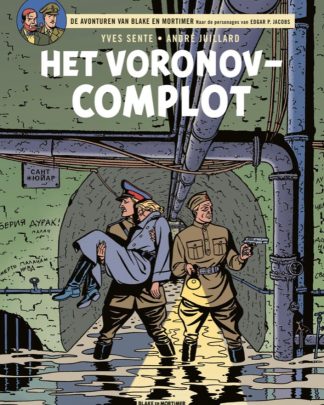blake en mortimer het voronov complot met hertekende cover