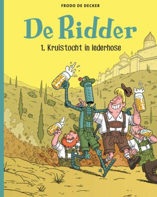 Ridder de 1 Kruistocht in lederhosen