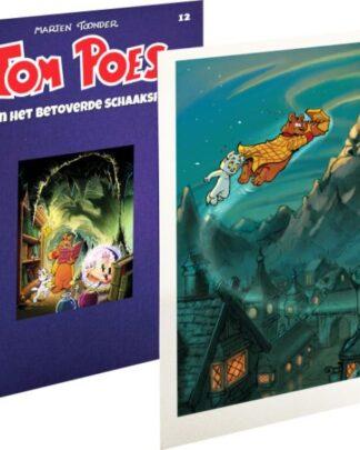 Tom Poes HC 12 Tom Poes en het betoverende schaakspel LUXE