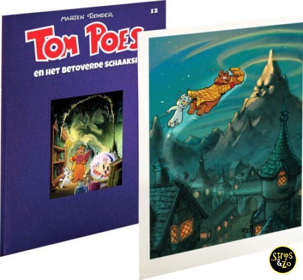 Tom Poes HC 12 Tom Poes en het betoverende schaakspel LUXE