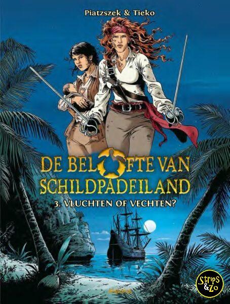 De Belofte van het Schildpadeiland 3 - Vluchten of vechten?