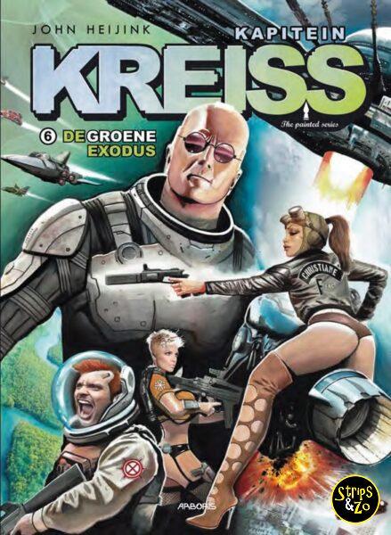 Kapitein Kreiss HC 6 - De groene exodus