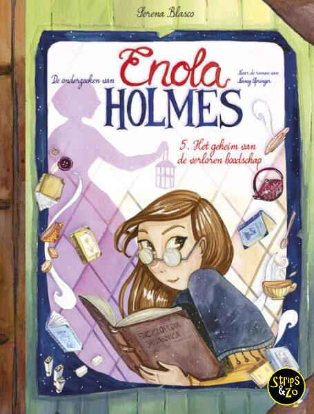 Enola Holmes SC 5 - Het raadsel van de verloren boodschap