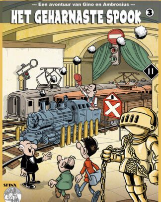 Sfinx collectie 9 - Gino en Ambrosius 3 - Het geharnaste spook