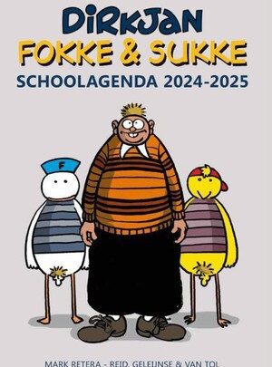 DirkJan en Fokke & Sukke schoolagenda 2024-2025