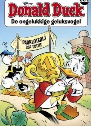 Donald Duck - Pocket 3e reeks 335 - De ongelukkige geluksvogel