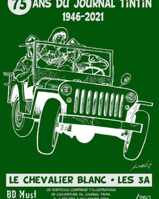 Portfolio 75 ans du journal Tin Tin 1 - Witter Ruiter + 3L