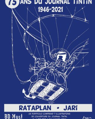 Portfolio 75 ans du journal Tin Tin 2 - Rataplan + Jari