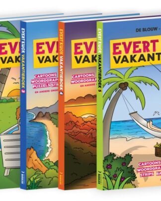 Evert kwok - Vakantieboek pakket 1-5