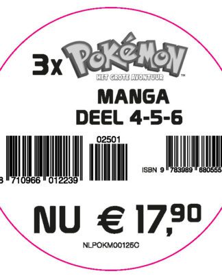 Pokemon - Het grote avontuur voordeelpakket 4-6