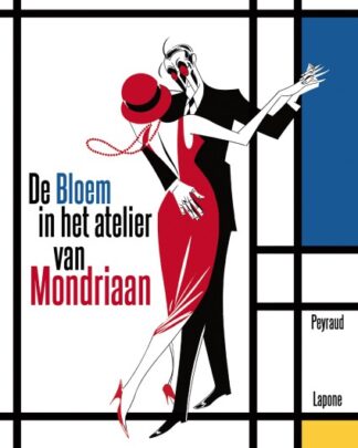 De bloem in het atelier van Mondriaan
